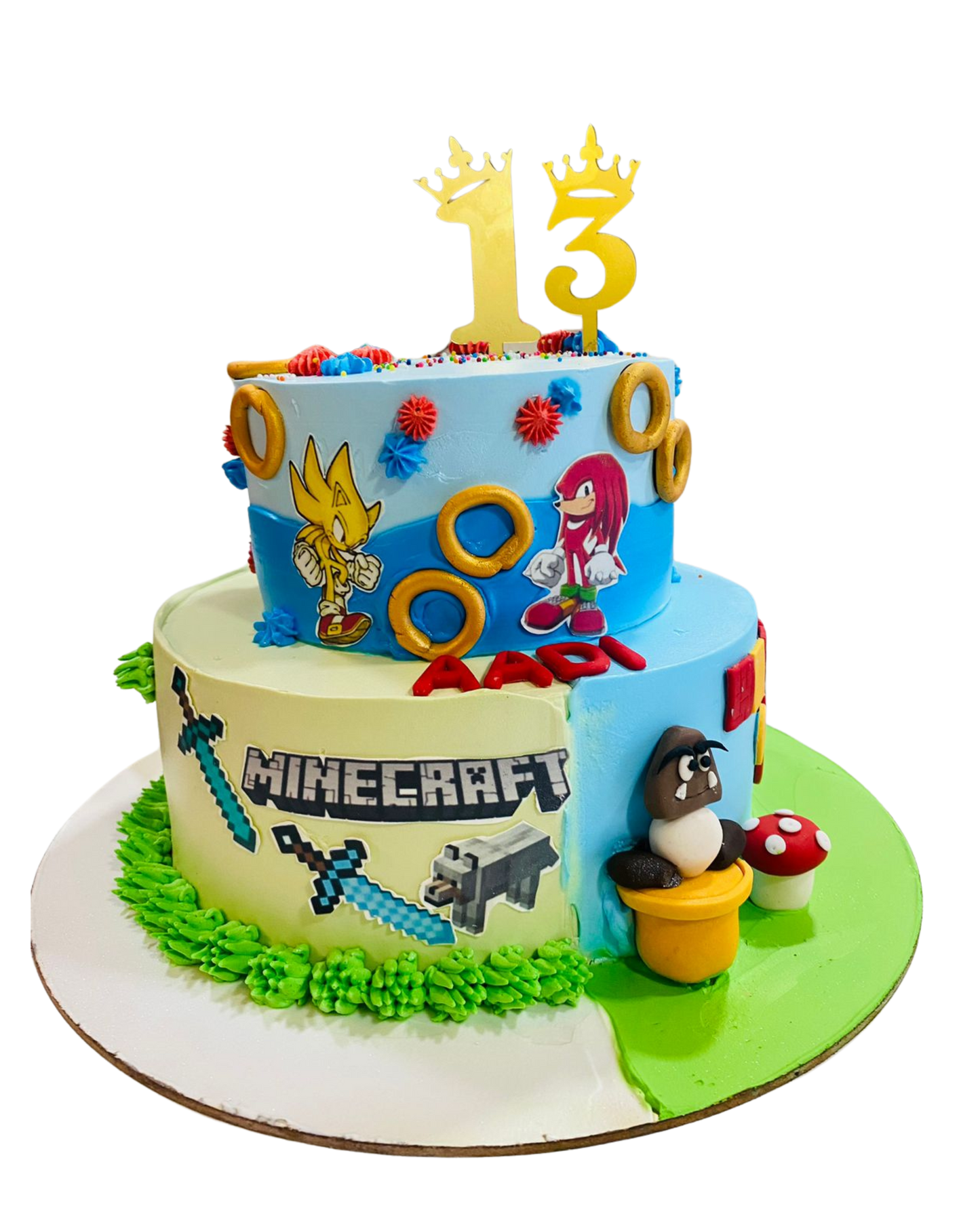 Gamer Universe Custom Birthday Cake