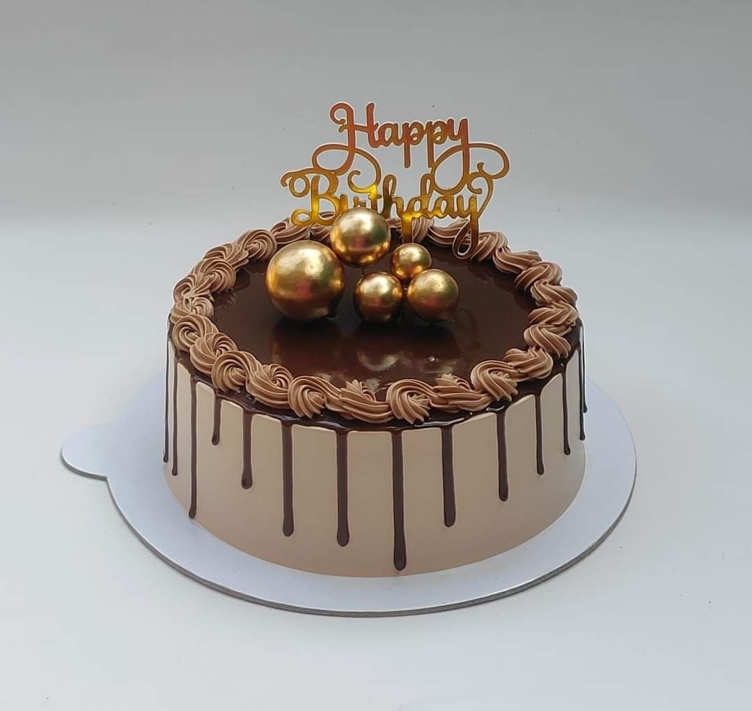 Luxury Drip Celebration Cake