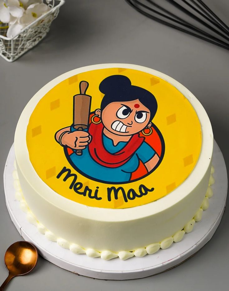 Meri Maa Designer Photo Cake