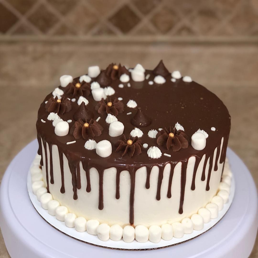 Chocolate Drip Delight Cake