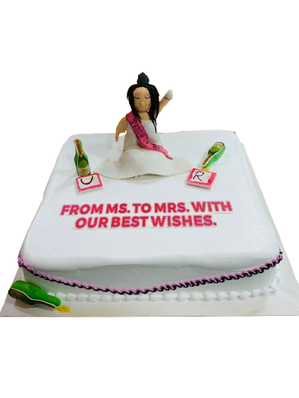 Custom Bridal Shower Cake