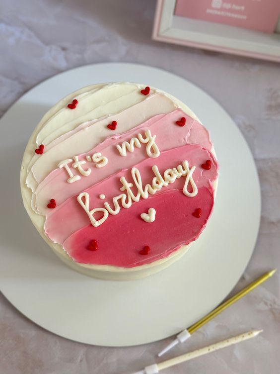 Romantic Love Birthday Bento Cake