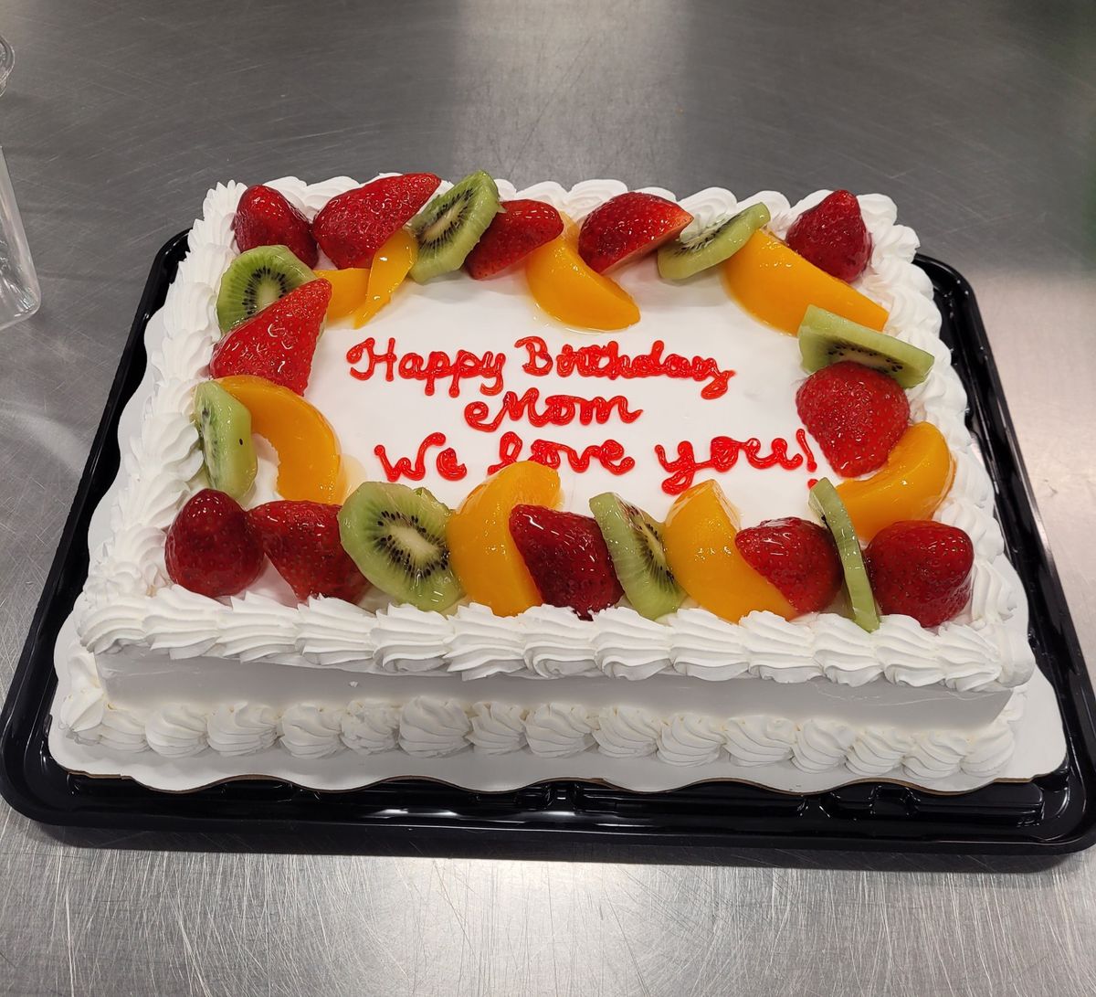 Fresh Fruit Cream Cake