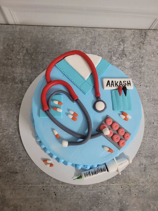 Doctor Theme Cake