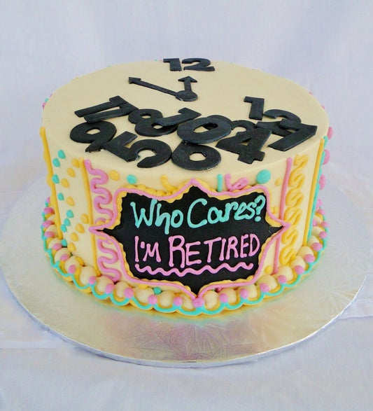 Retirement Celebration Cake