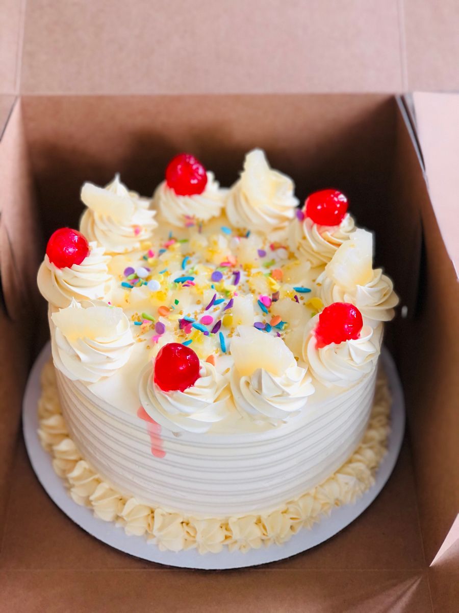Pineapple Fiesta Celebration Cake