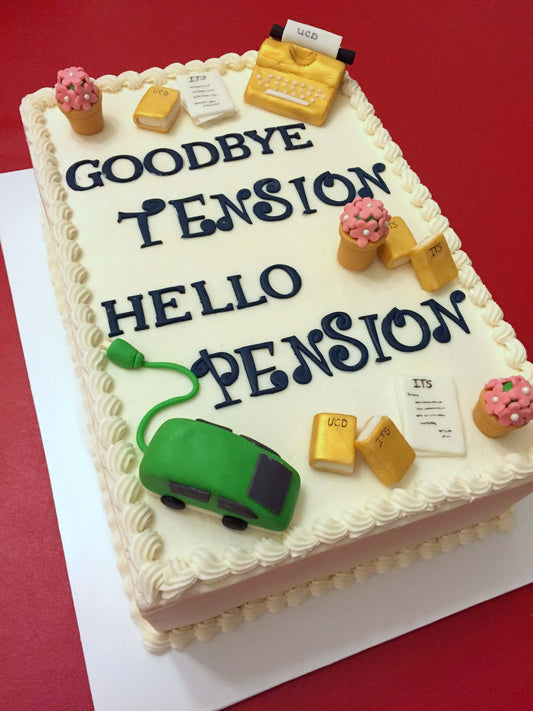 Retirement Celebration Cake