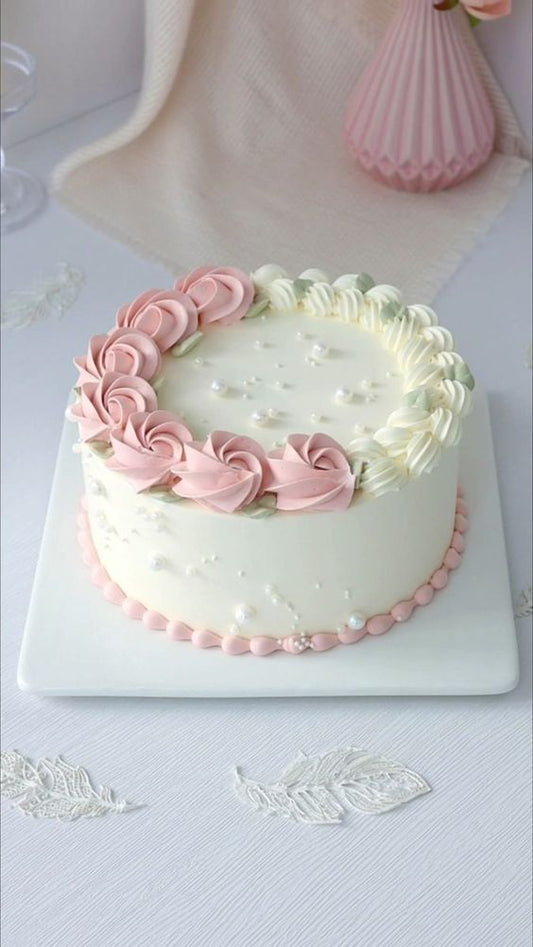 Buttercream Floral Cake