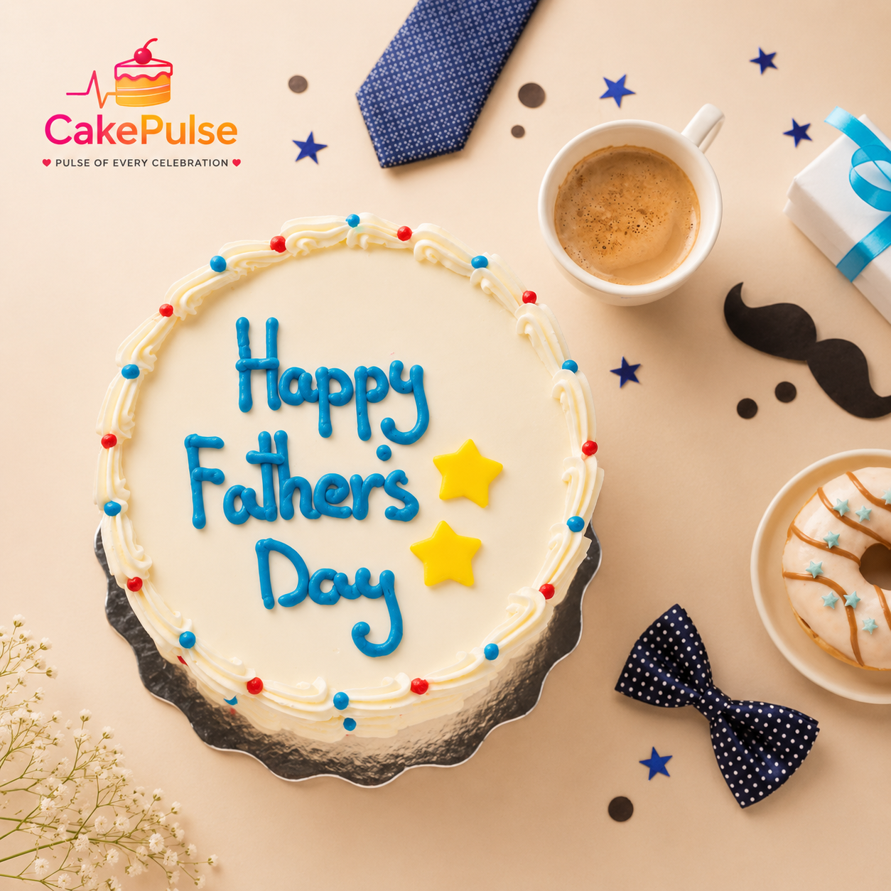 Happy Father’s Day Celebration Cake